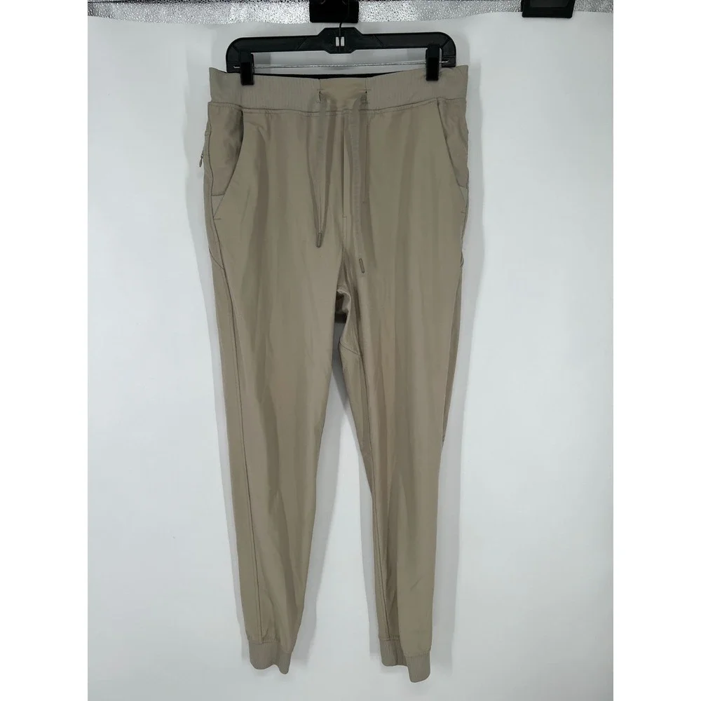 Birddogs Boom For Your Boomstick Joggers Pants‎ Men's XL Tapered Khaki Beige Tan